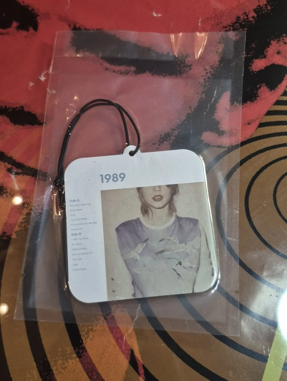 1989 Album Air Freshener - White and Black